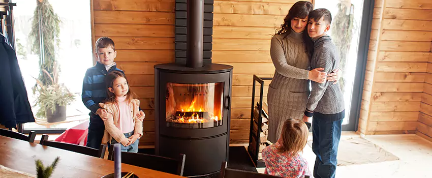 Morso Cast Iron Fireplace Insert Installation in West Seneca, New York