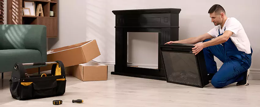 Old Rusted Metal Fireplace Repair And Replacement in West Seneca, NY